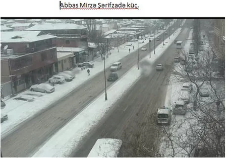 Bakının əksər küçələrində sıxlıq yaranıb, sərnişin avtobuslarının hərəkəti çətinləşib
