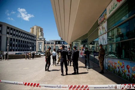 Bakıda polis naryadlarının sayı artırılıb - FOTOREPORTAJ