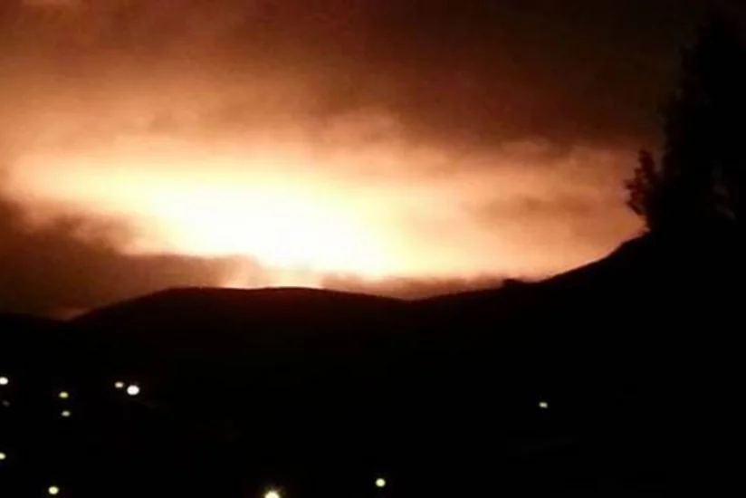 ​Bakı-Tbilisi-Ərzurum kəmərinin Türkiyədən keçən hissəsində partlayış törədilib - FOTO