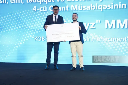 Azərbaycanda innovativ və  ixracyönümlüyü ilə seçilən 14 sahibkar mükafatlandırılıb
