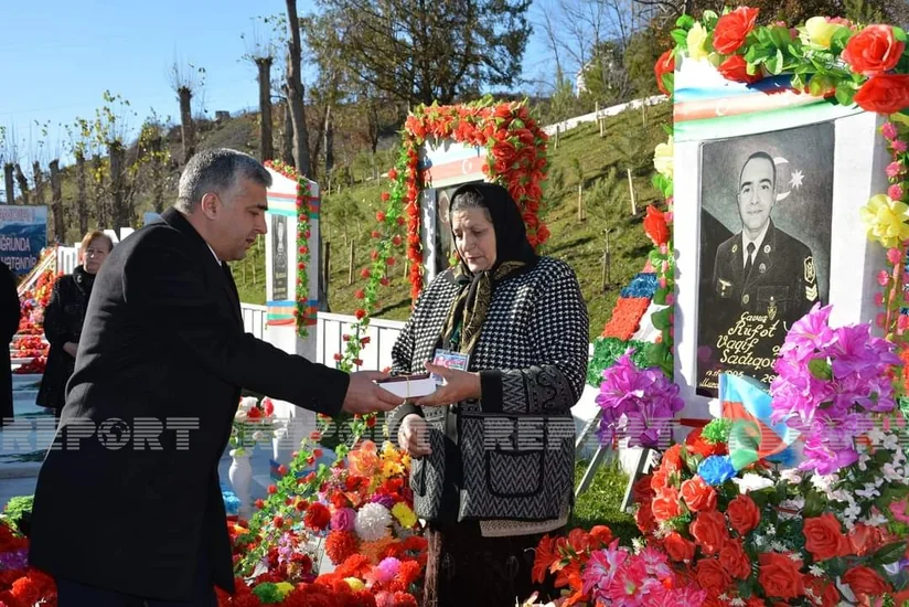 Daşkəsəndə Vətən müharibəsi şəhidinin anım mərasimi keçirilib