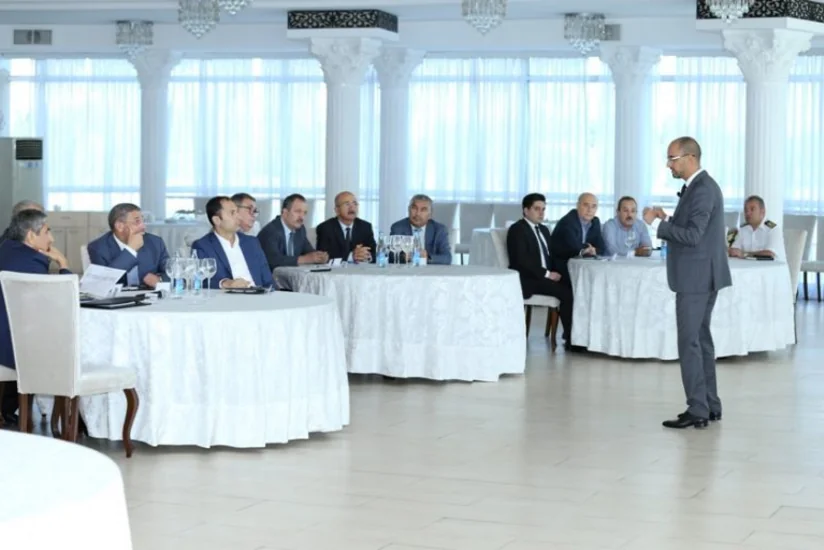 Azərbaycan Xəzər Dəniz Gəmiçiliyinin rəhbər şəxsləri üçün təlim keçirilib