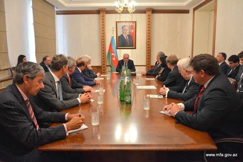 Elmar Məmmədyarov Böyük Britaniya parlamentinin nümayəndə heyətini qəbul edib