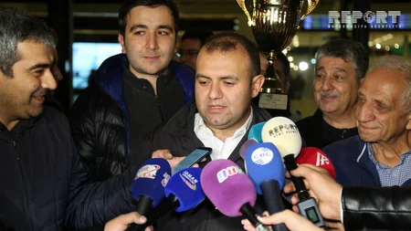 Üçqat Avropa çempionu olmuş Azərbaycan şahmatçıları Vətənə dönüb - FOTO