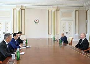 Президент Ильхам Алиев принял министра инвестиций, промышленности и торговли Узбекистана