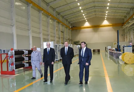 ​Bakıda Prezident İlham Əliyevin iştirakı ilə iri qabaritli transformatorlar zavodu açılıb, yeni müəssisənin təməli qoyulub