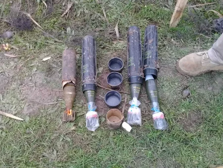 Beyləqanda 4 minaatan mərmisi tapılıb