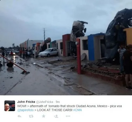 ​Meksikada qasırğa zamanı 10 nəfər həlak olub