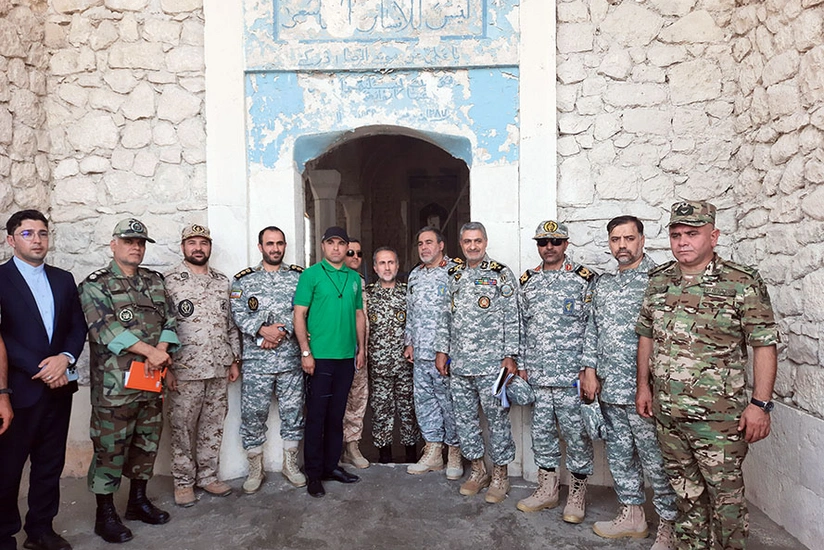 İran hərbi nümayəndə heyəti Ağdam rayonunda olub