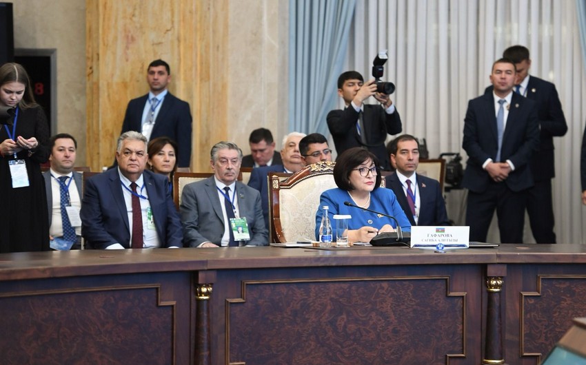 Sahibə Qafarova MDB Parlamentlərarası Assambleyanın Şura iclasında iştirak edib