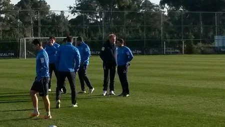 Antalyada toplanışda olan futbol üzrə Azərbaycan millisi ilk məşqinə çıxıb