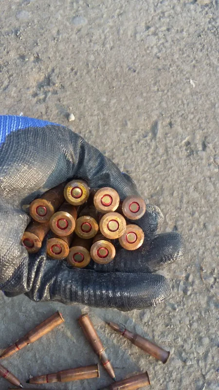 Tərtərdə su kanalından 400 ədədə yaxın güllə aşkar olunub