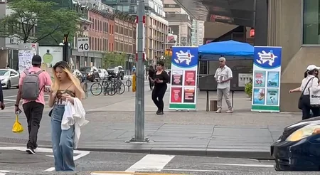 Azərbaycan icması Torontoda Ermənistanın təxribatlarına qarşı aksiya keçirib