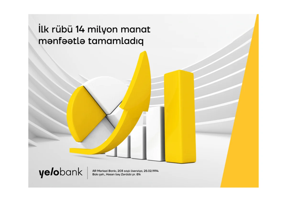 Yelo Bank maliyyə vəziyyətini açıqlayıb