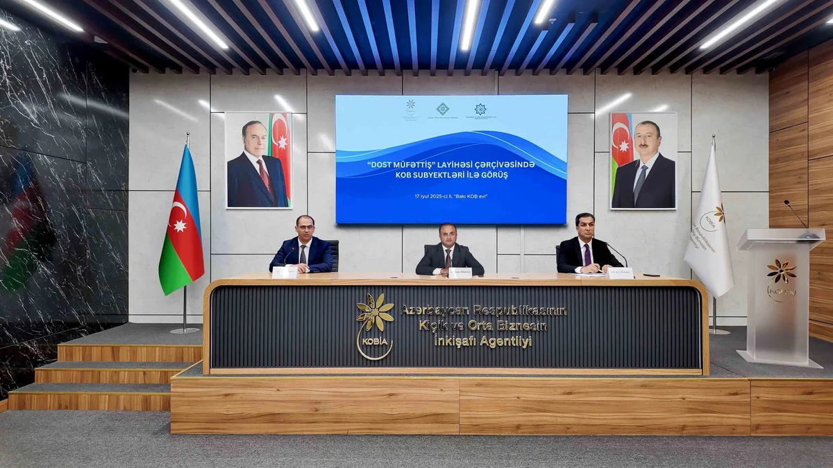 “DOST Müfəttiş” layihəsi çərçivəsində KOB subyektləri ilə görüş keçirilib