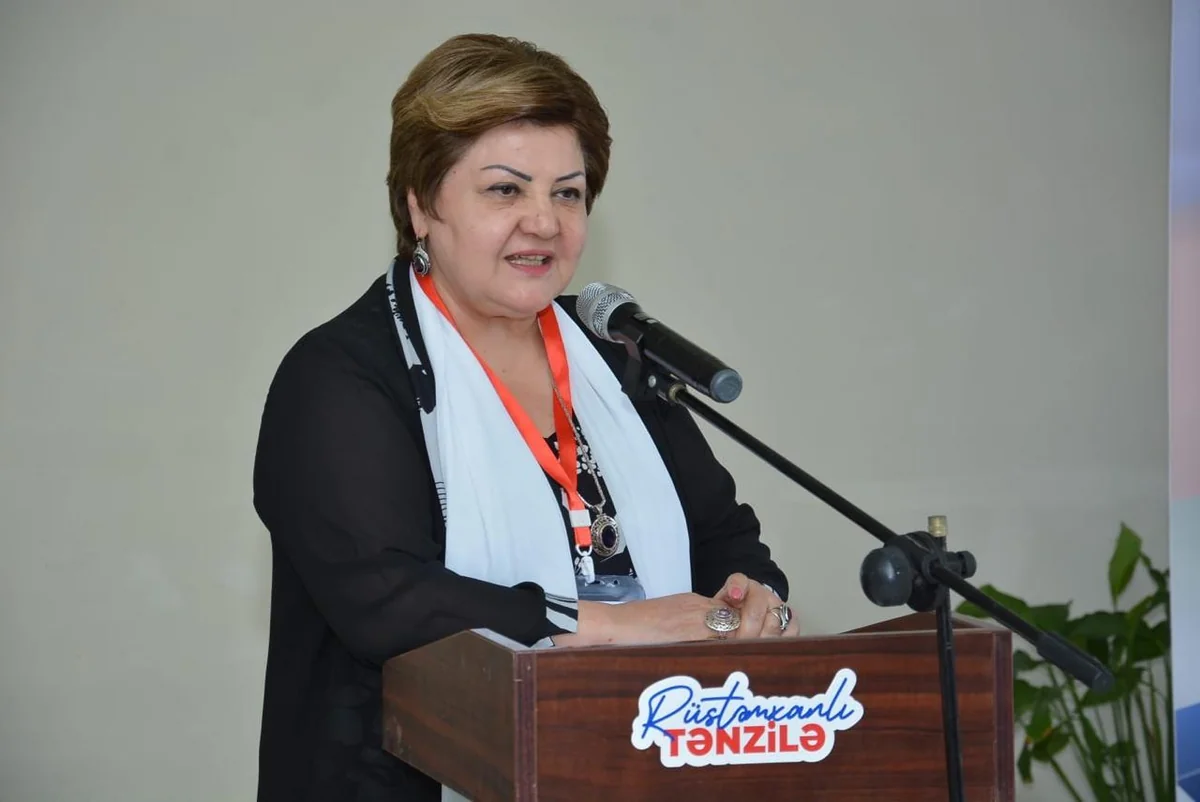 Tənzilə Rüstəmxanlı seçki məntəqələrində seçicilərlə birbaşa ünsiyyət qurub
