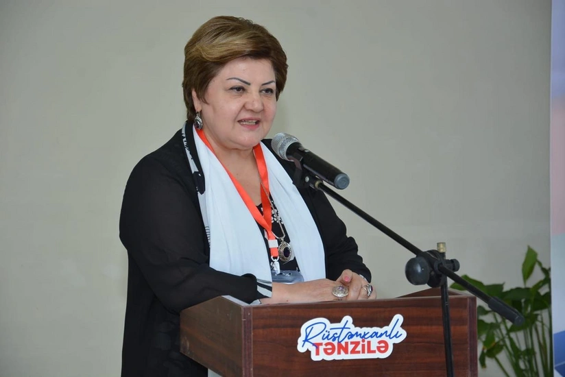 Tənzilə Rüstəmxanlı seçki məntəqələrində seçicilərlə birbaşa ünsiyyət qurub