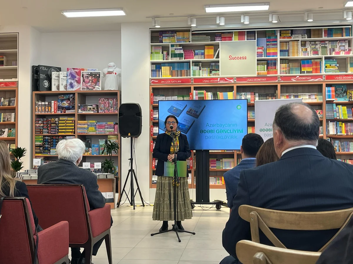 BP Azərbaycanın ədəbi gəncliyinə daha bir dəstək göstərib