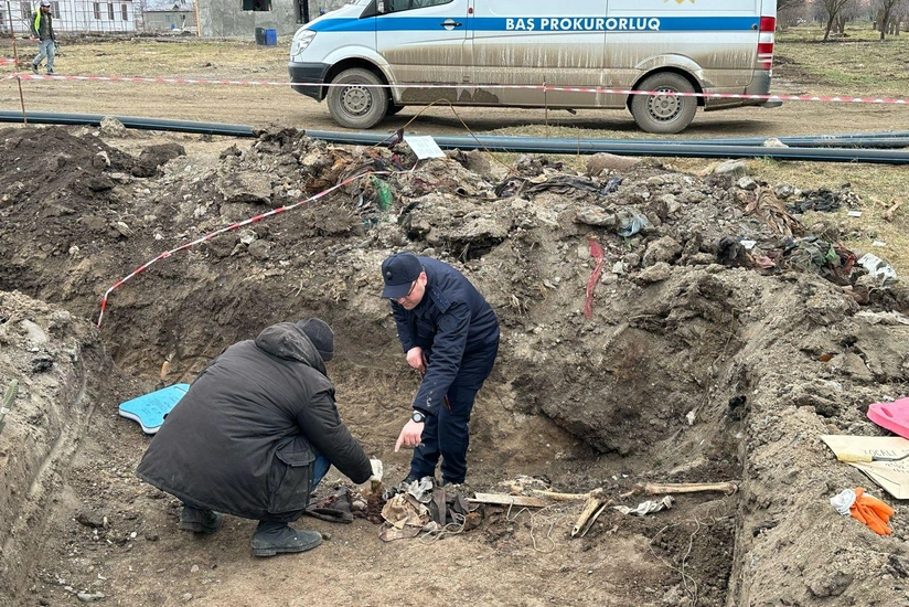 Number of human remains found in mass grave in Khojaly reaches 18