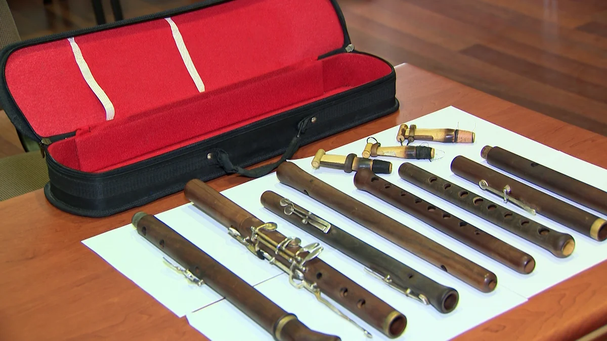 Polis gənc balaban ifaçısının itmiş alətlərini tapıb