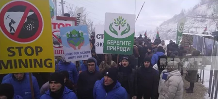 Protest on Khankandi-Lachin road continues