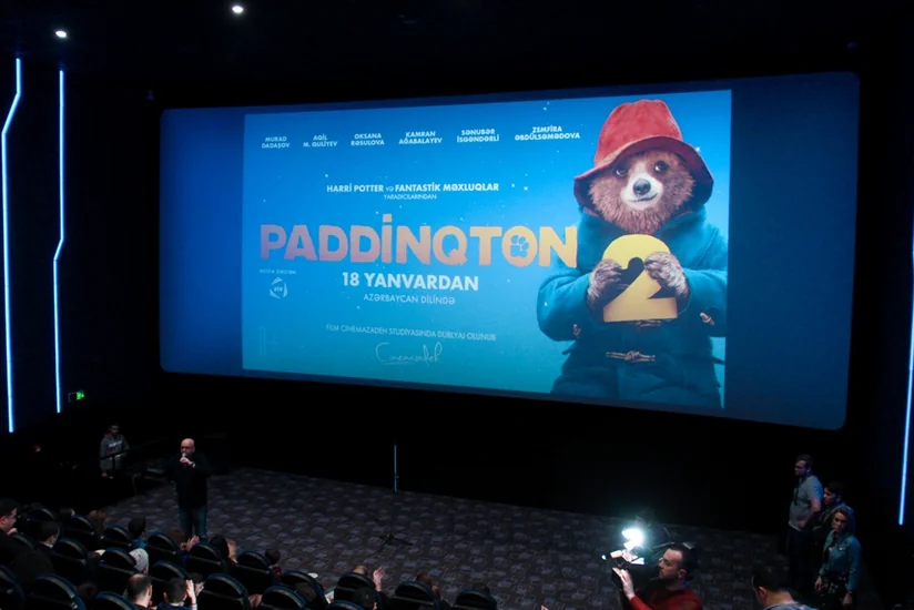 CinemaPlusda Azərbaycan dilinə dublyaj edilmiş “Paddinqton 2” filminin nümayişi olub - FOTO - VİDEO