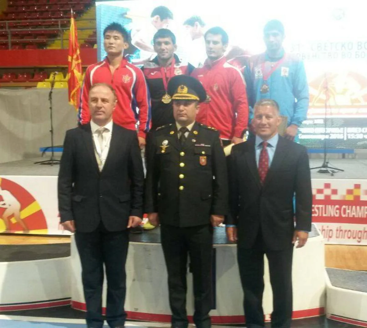 Azərbaycan güləşçisi hərbçilər arasında dünya çempionu olub