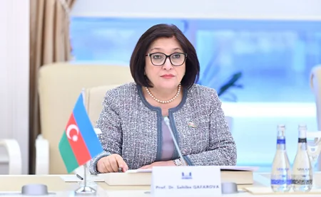 Sahibə Qafarova ATƏT-in fəaliyyətdə olan sədri ilə görüşüb