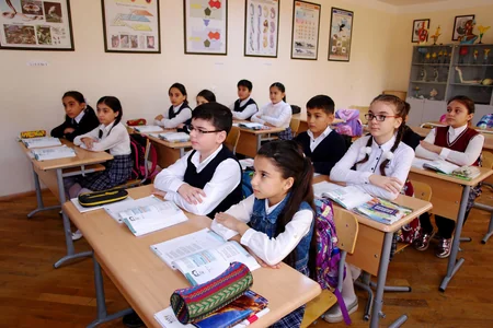 Aydin Mirzezade presents his book devoted to baby girl Zahra killed by Armenians