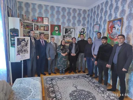 Neftçalada şəhid ailələrinin problemləri dinlənilib 