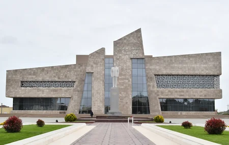 President Ilham Aliyev and First Lady Mehriban Aliyeva visit Neftchala district