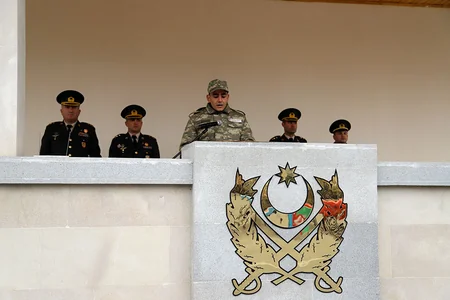 Azərbaycan Ordusunda andiçmə mərasimləri keçirilib