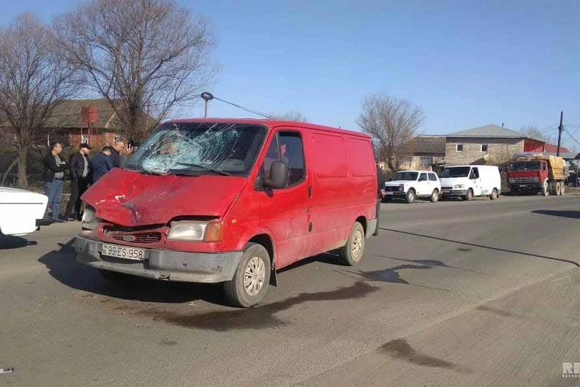 Lənkəranda velosipedçini avtomobil vurub, vəziyyəti ağırdır - FOTO