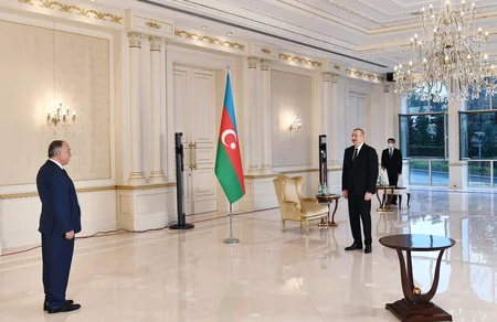 Azərbaycan Prezidenti Əfqanıstanın yeni səfirinin etimadnaməsini qəbul edib
