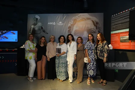 Heykəltaraş Münəvvər Rzayevanın 95 illik yubileyi münasibətilə tədbir-sərgi keçirilib