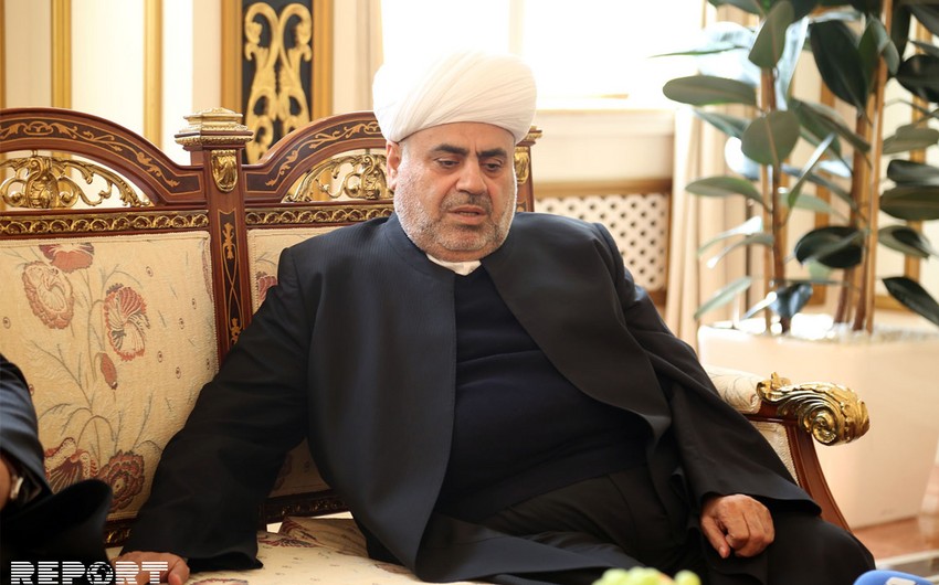 Şeyxülislam Allahşükür Paşazadə: “Ən böyük dərdimiz Qarabağdır”