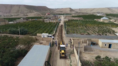 Hacıqabul rayonunun 7 kəndində mərkəzləşdirilmiş içməli su şəbəkəsi yaradılır