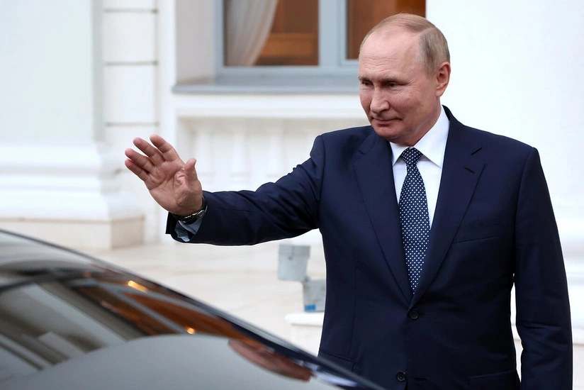 Putin arrives in Kaliningrad