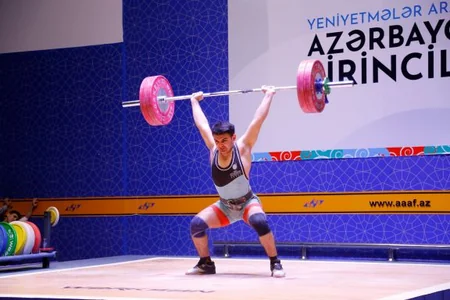 Ağırlıqqaldırma üzrə Azərbaycan birinciliyi başa çatıb