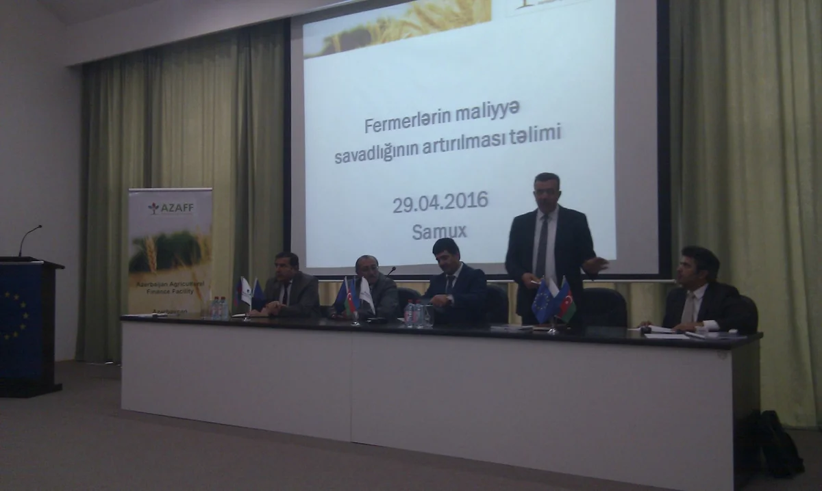 AzAFF layihəsi çərçivəsində növbəti seminar Samuxda keçirilib