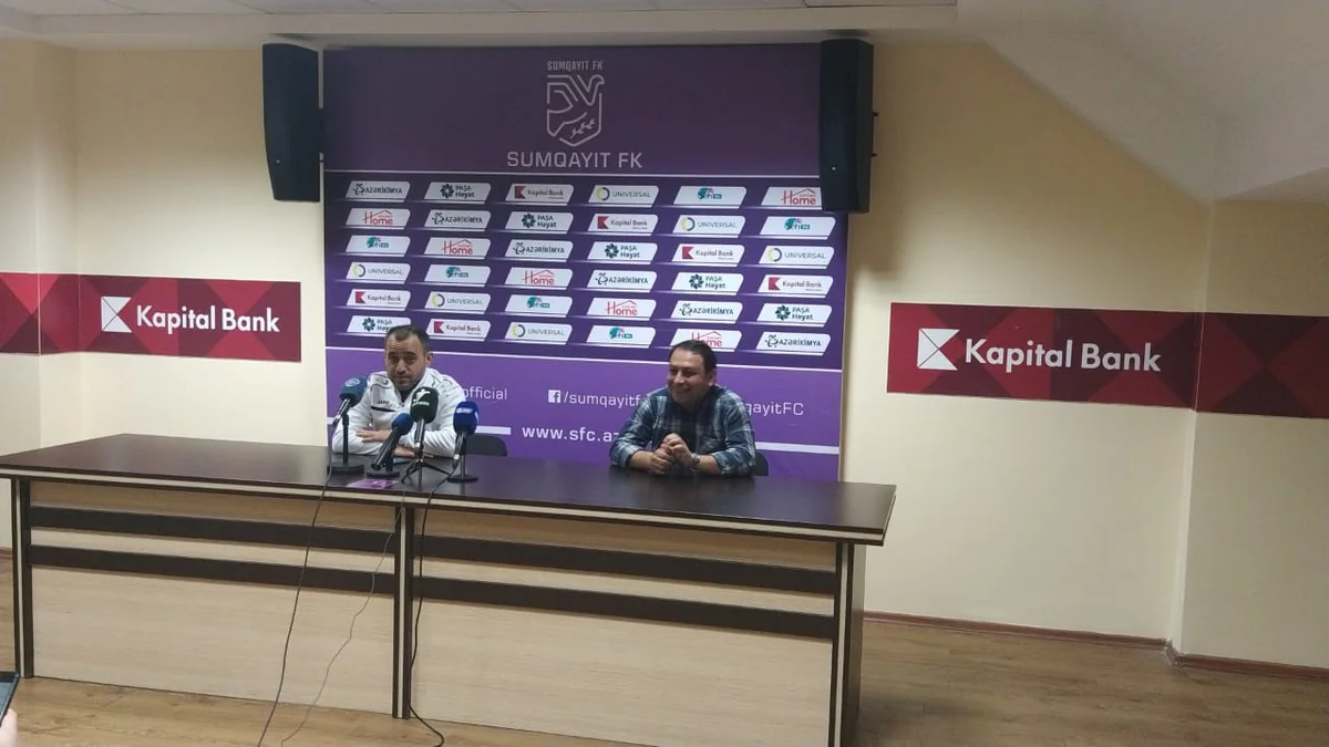 Sumqayıtın baş məşqçisi: Heç kim mənə sifariş verə bilməz