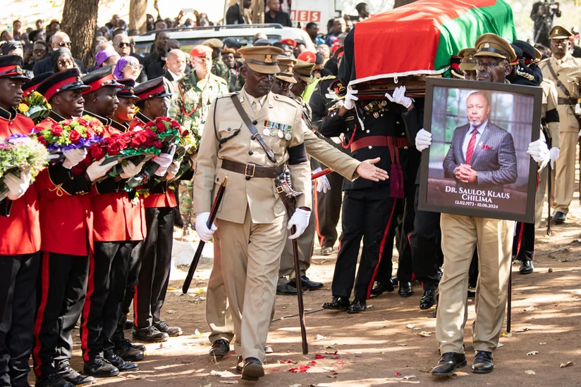 В Малави состоялись похороны вице-президента Саулоса Чилимы