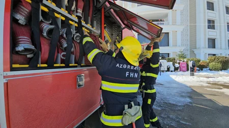 FHN Şamaxıda mehmanxanada təlim keçirib