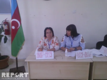 Zaqatalada səsverməni yerli və xarici müşahidəçilər izləyir - FOTO