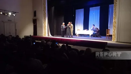 Zəfər Günü ilə əlaqədar Lənkəranda “Şəhid bayrağı” adlı yeni tamaşanın premyerası keçirilib