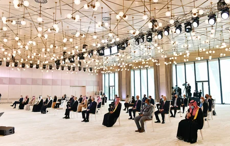 President Ilham Aliyev attends groundbreaking ceremony for “Khizi-Absheron” Wind Power Plant
