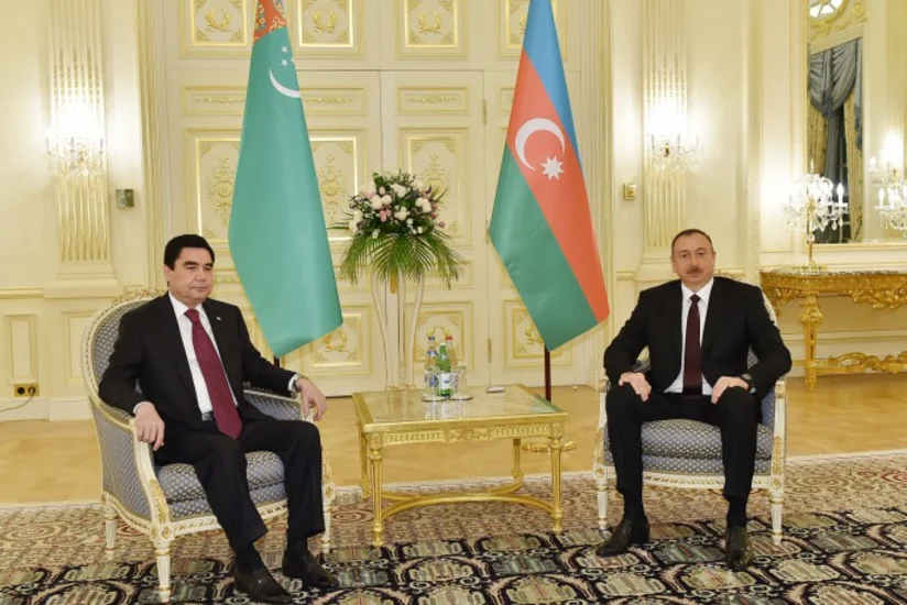 ​Azərbaycan və Türkmənistan prezidentləri arasında görüş keçirilib