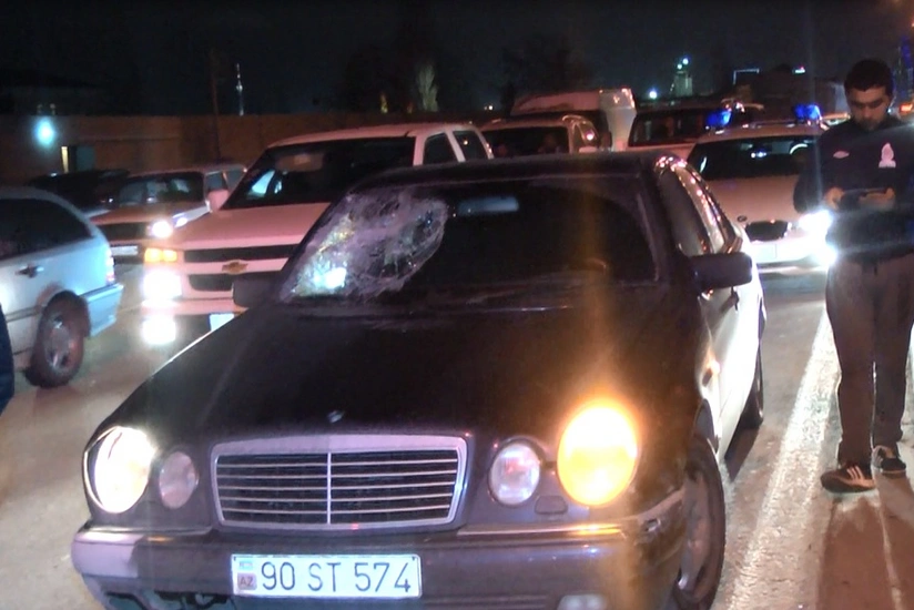 ​Bakıda yolu keçmək istəyən qadın piyada vurulub