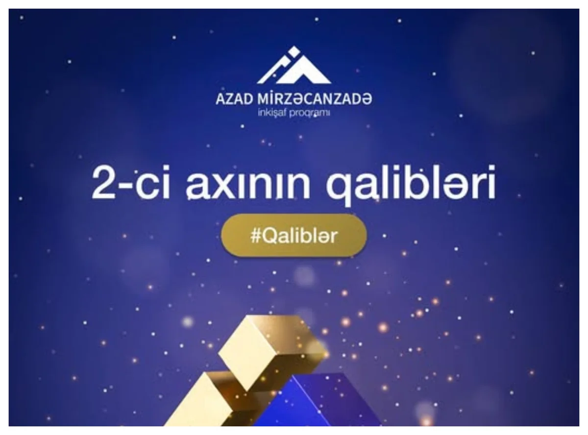 Azad Mirzəcanzadə inkişaf proqramının ikinci axınının nəticələri açıqlanıb