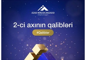 Azad Mirzəcanzadə inkişaf proqramının ikinci axınının nəticələri açıqlanıb